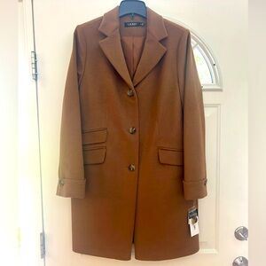 Ralph Lauren Classic Tan Reefer Coat
